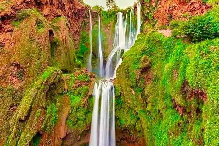 Day trip to Ouzoud Waterfalls from Marrakech — Hike, Boat Ride & Berber Lunch