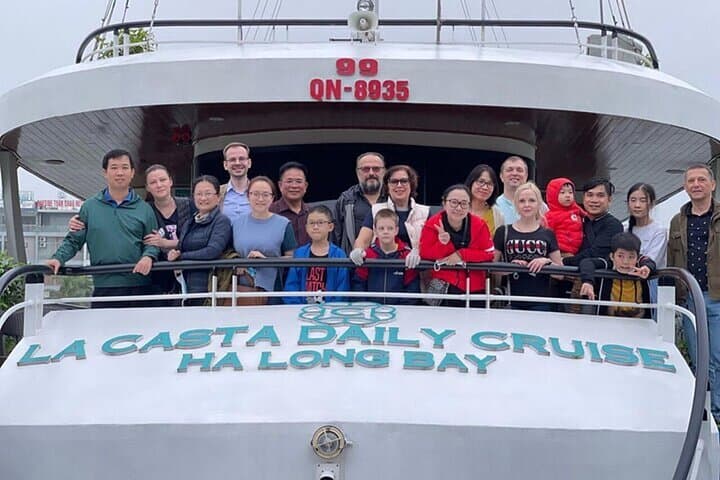 La Casta 5-Star Ha Long Bay Day Cruise from Hanoi: Sung Sot Cave, Kayaking & Titov Island photo 3