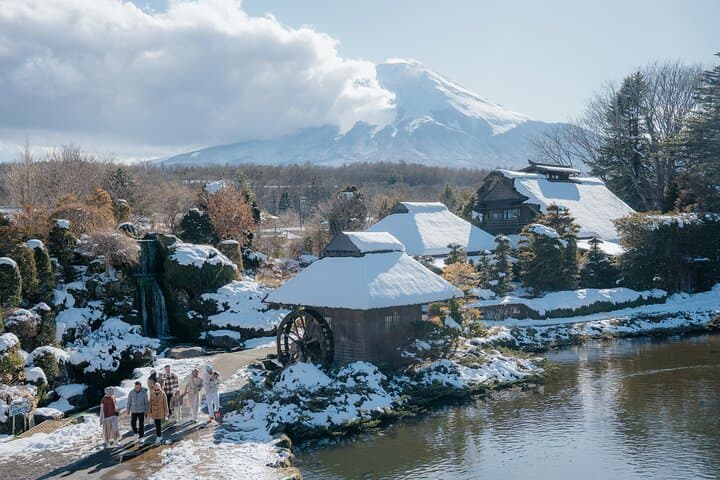 One-Day Private Van to Mt Fuji: Kawaguchi, Oshino Hakkai & Onsen photo 3