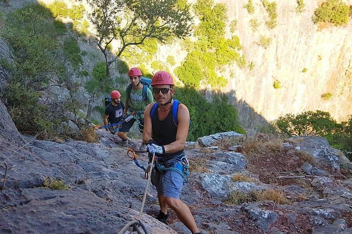 Gutturu Xeu Canyon Abseiling and Via Ferrata near Iglesias, Sardinia photo 2