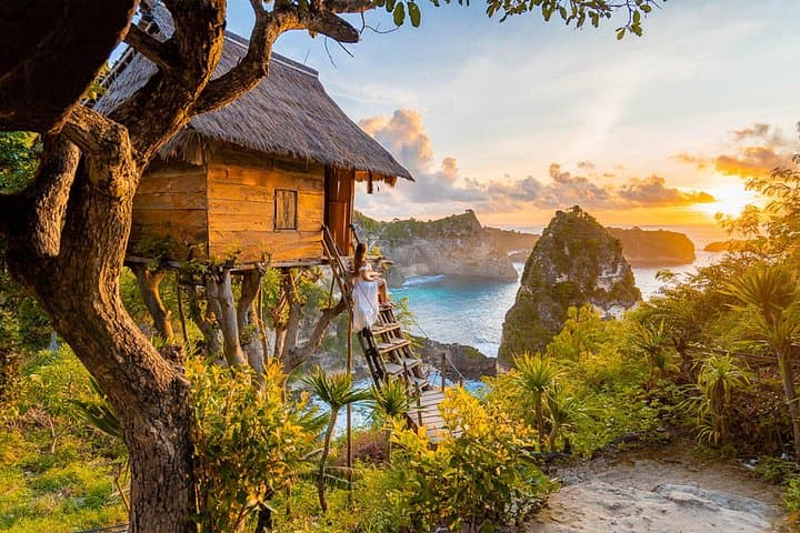 Nusa Penida Sunrise & Sunset Private Tour: Kelingking, Broken Beach & Angel's Billabong photo 1