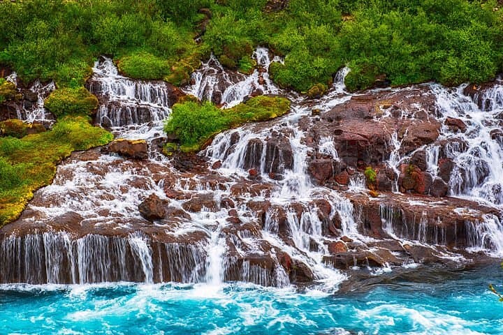 Iceland Silver Circle Day Tour — Hraunfossar, Deildartunguhver & Reykholt photo 4
