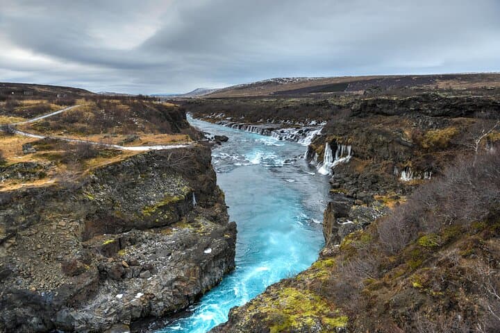 Iceland Silver Circle Day Tour — Hraunfossar, Deildartunguhver & Reykholt photo 3