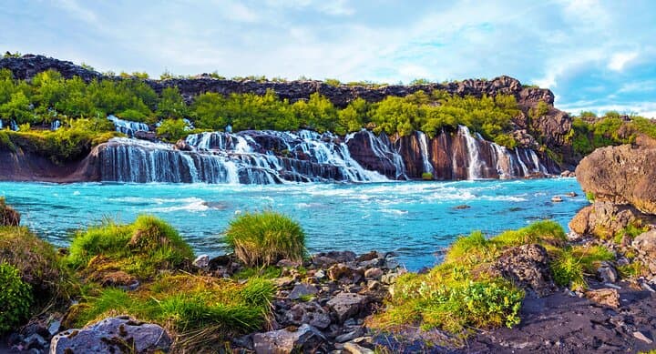 Iceland Silver Circle Day Tour — Hraunfossar, Deildartunguhver & Reykholt