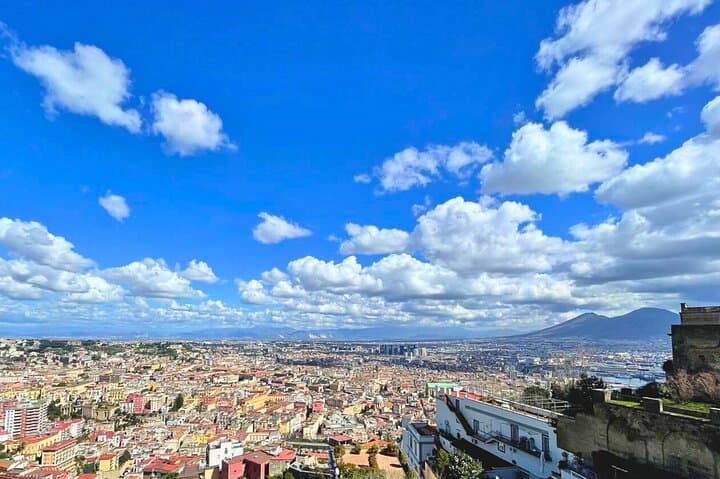 Naples Vomero and Chiaia Funicular Tour: Views, Villas & Hidden Staircases