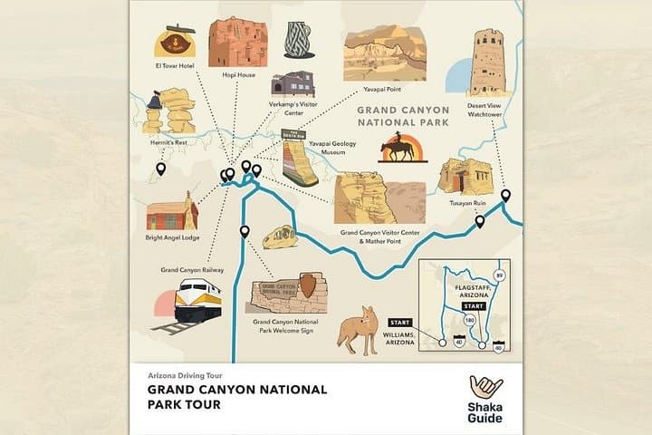 Grand Canyon South Rim Full-Day Self-Guided Audio Tour — Mather Point to Desert View Drive photo 3