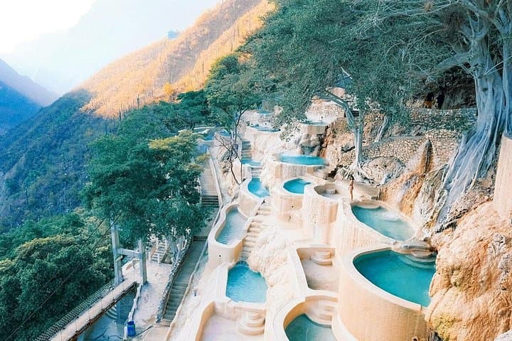 Tolantongo Hot Springs & Grottos Day Tour from Mexico City