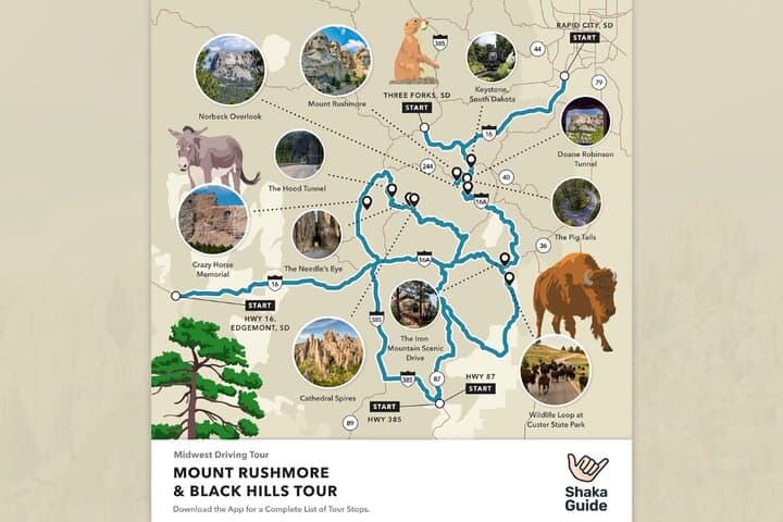 Mount Rushmore Self-Guided Audio Tour: Drive and Walk the Black Hills photo 3