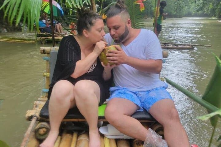 Private Bamboo River Rafting and Limestone Massage in Jamaica photo 3