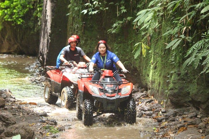 Bali ATV Quad Bike Adventure from Ubud: Waterfalls, Tunnel & Gorilla Statue Track photo 2