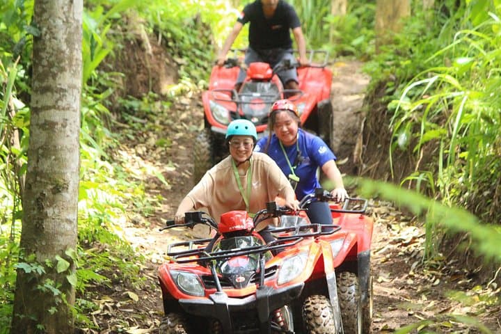 Bali ATV Quad Bike Adventure from Ubud: Waterfalls, Tunnel & Gorilla Statue Track photo 3