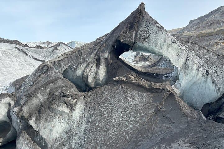 Private South Coast Glacier Hike: Solheimajokull, Waterfalls & Reynisfjara photo 2
