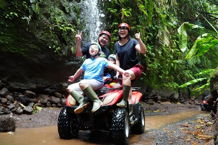 ATV Quad Bike Bali: Waterfalls, Tunnels & Gorilla Statue Track from Ubud photo 1