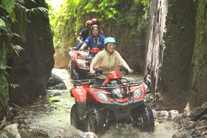 ATV Quad Bike Bali: Waterfalls, Tunnels & Gorilla Statue Track from Ubud photo 2