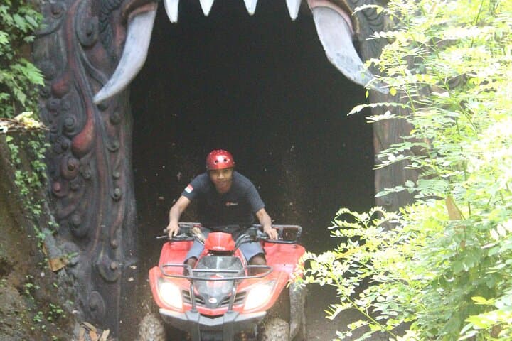 ATV Quad Bike Bali: Waterfalls, Tunnels & Gorilla Statue Track from Ubud photo 3