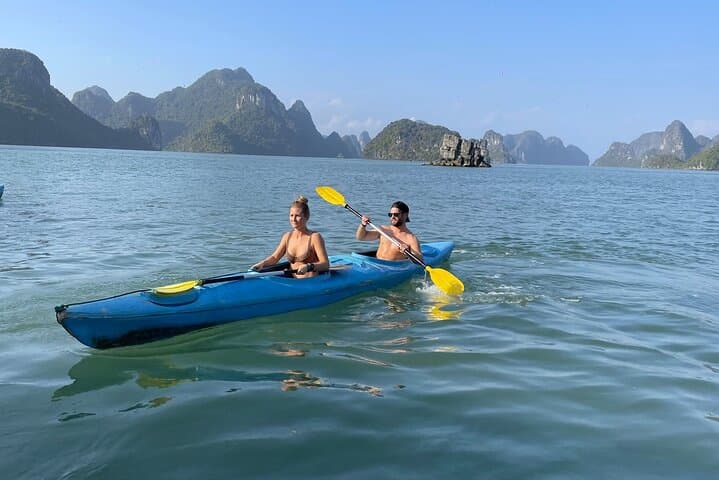 Lan Ha Bay Canoe Tour from Tuan Chau — 2-Hour Private Kayak & Swim photo 2