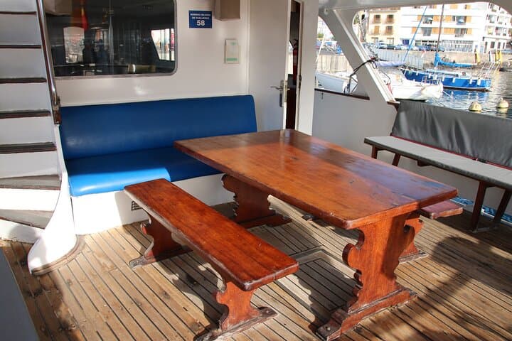 Vintage-boat whale watching from Playa Santiago, La Gomera photo 2