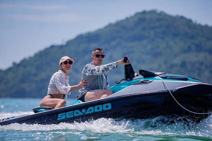 Scenic 9-Island Jet Ski Adventure from Phuket — Monkey Island & Snorkel Stops photo 3