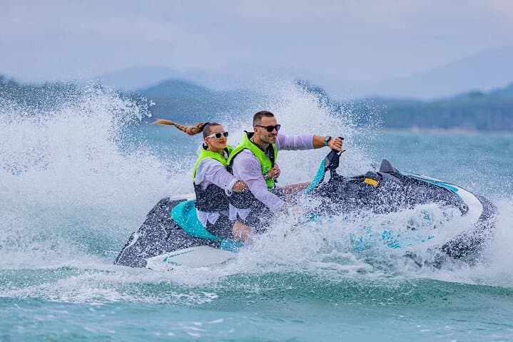 Scenic 9-Island Jet Ski Adventure from Phuket — Monkey Island & Snorkel Stops photo 4