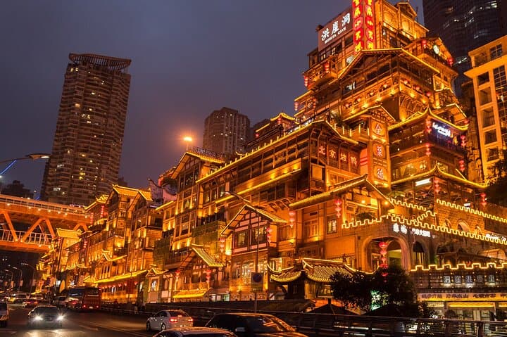 Chongqing 10-Hour Private Customized City Tour — Cableway, Liziba & Night Stilt Houses