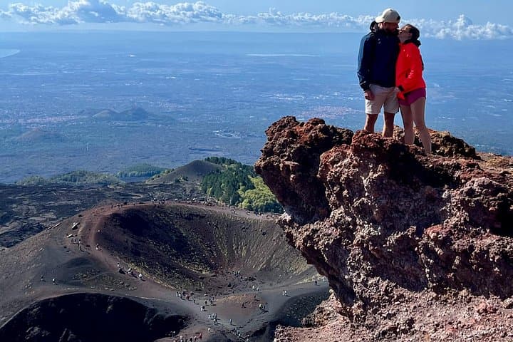 Morning Guided Mount Etna Tour from Catania: Lava Caves, Craters & Local Tasting photo 2