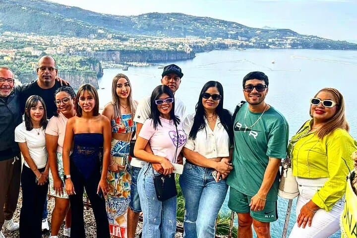 Amalfi Coast Private Day Tour: Positano, Sorrento & Pompeii from Naples