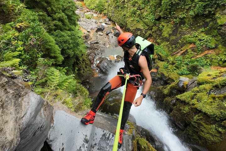 Private Custom Canyoning Adventure in São Miguel — Tailor-Made Azores Canyon Descent photo 1