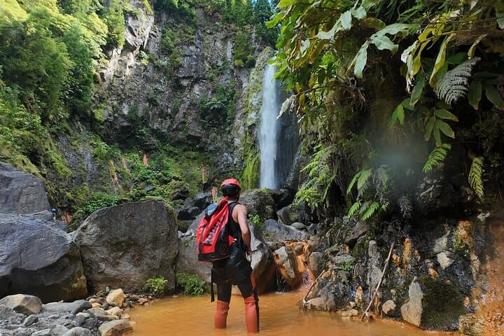 Private Custom Canyoning Adventure in São Miguel — Tailor-Made Azores Canyon Descent photo 2