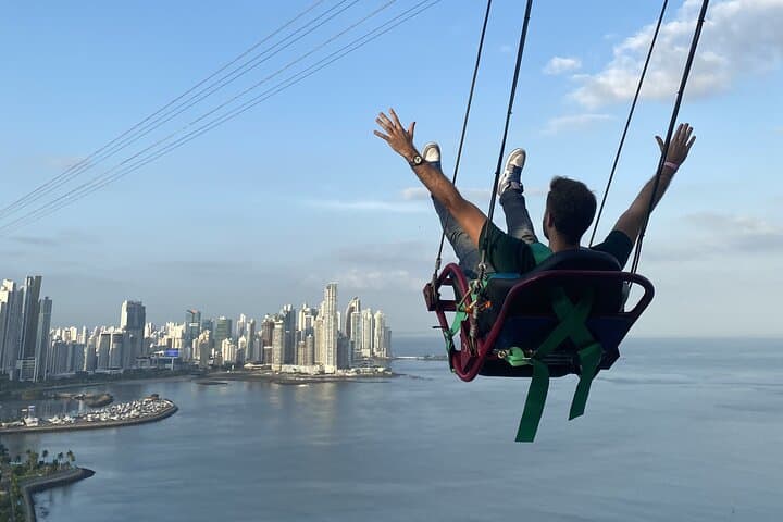 Sky-High Swing Over Panama City: Rooftop Views and Urban Adrenaline photo 3