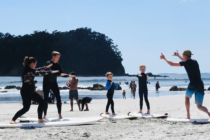 Family Surfing Lessons in Mount Maunganui — Learn to Ride Together