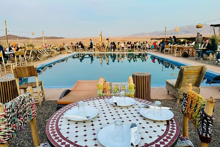 Agafay Desert Sunset: Camel Rides, Quad Bikes & Berber Dinner from Marrakech photo 3