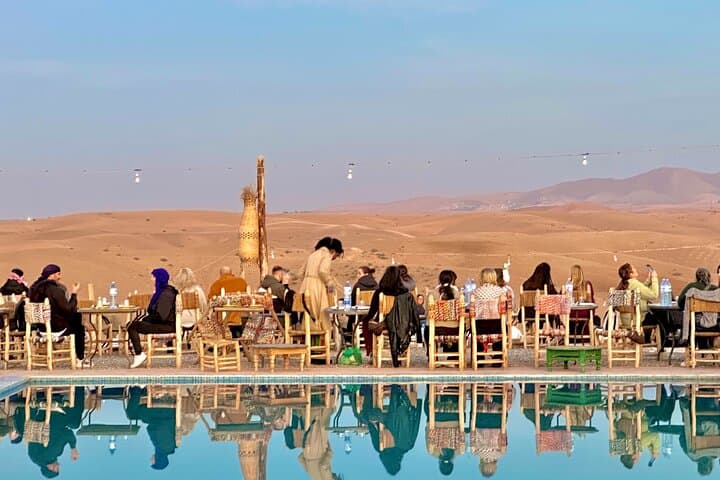 Agafay Desert Sunset: Camel Rides, Quad Bikes & Berber Dinner from Marrakech