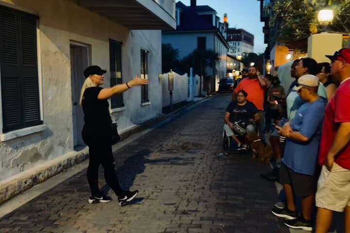 Haunted Walking Tour Old St. Augustine South End: Ghost Walk with K2 Meter