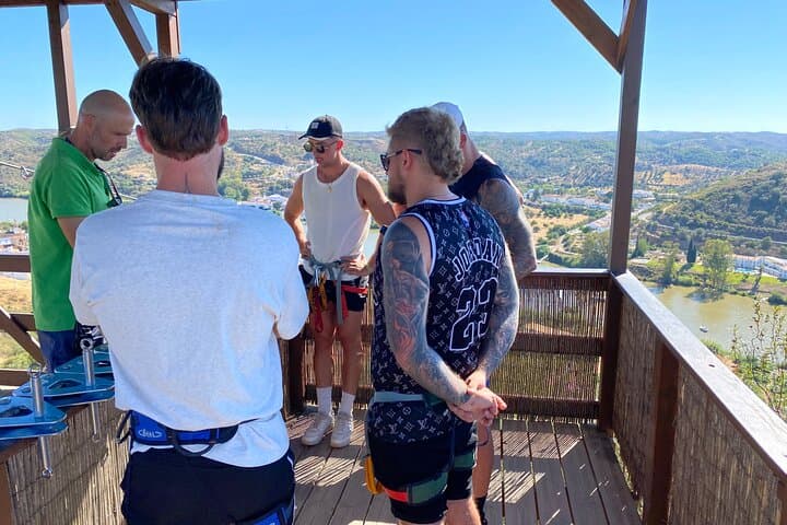 Spain-to-Portugal Zip Line Across the Guadiana — 750m Cross-Border Thrill