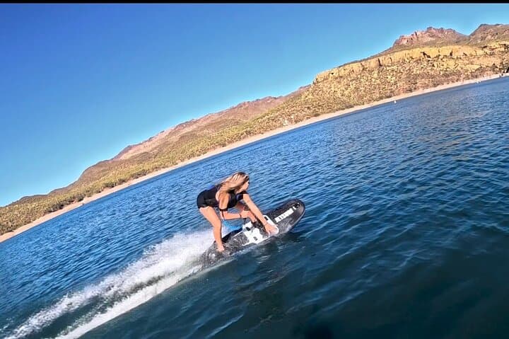 Tesla Cybertruck and JetSurf Combo — Sonoran Desert High-Speed Adventure photo 3