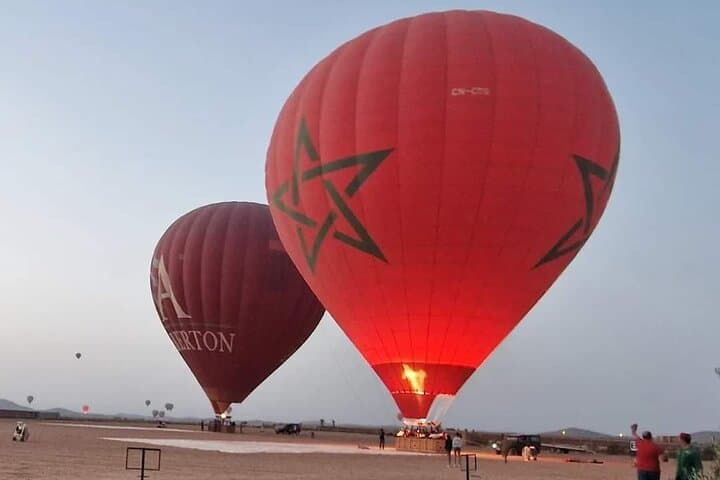 Marrakech Hot Air Balloon Sunrise: Montgolfier Flight with Breakfast