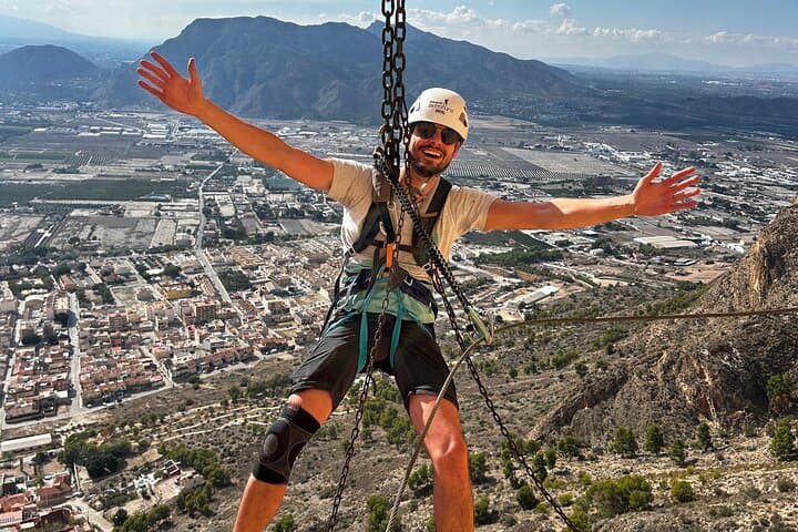 Redován Via Ferrata K4: High-Exposure Climbing Near Elche, Spain photo 5