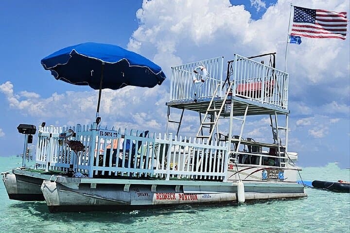 Back Porch Pontoon Crab Island Rental: Destin Day Boat with Games, Snorkeling & Paddleboards photo 2