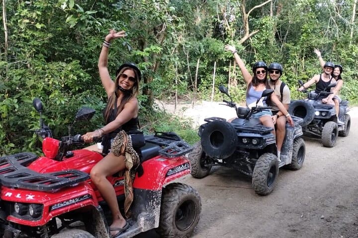 ATV Through Cozumel’s Jungle to the Jade Cavern: El Cedral Adventure photo 2