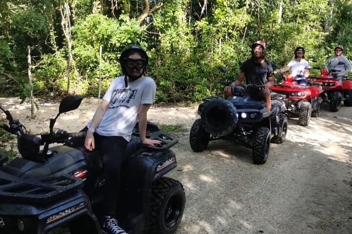 ATV Through Cozumel’s Jungle to the Jade Cavern: El Cedral Adventure photo 3