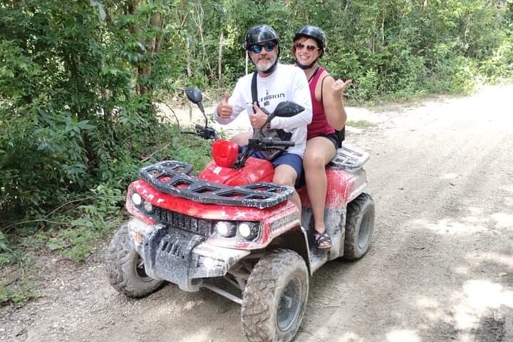 ATV Through Cozumel’s Jungle to the Jade Cavern: El Cedral Adventure photo 4