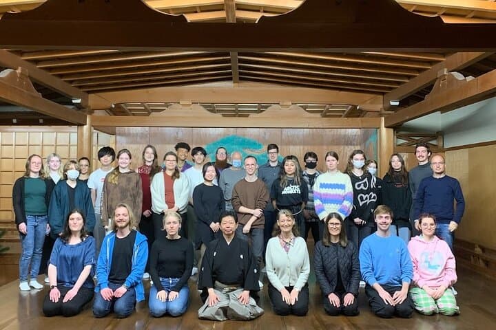 Experience Noh Theater and Dazaifu’s Cultural Treasures: Hands-On Workshop, Umegae Mochi, Shrine & Museum photo 4