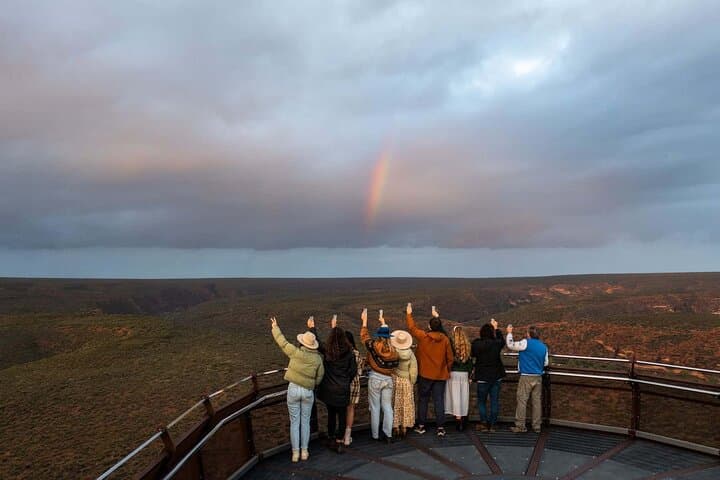 Kalbarri Skywalk Sundowner & Stargazing Tour: Sunset Over Murchison Gorge and Southern Skies
