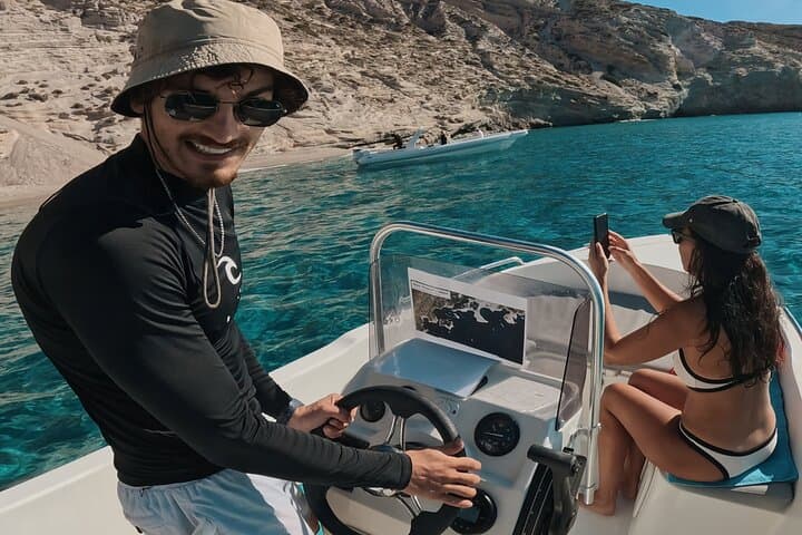 Milos Boat Rental No License Required — Independent Boat Hire Around Milos photo 4