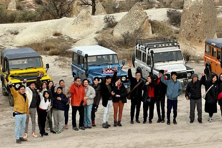 Private Cappadocia Jeep Safari: Sunrise or Sunset Champagne Experience photo 4