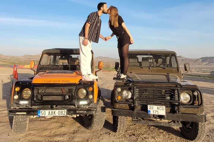 Private Cappadocia Jeep Safari: Sunrise or Sunset Champagne Experience photo 3