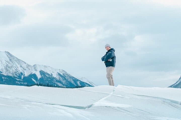 Abraham Lake Ice Bubbles, Peyto & Bow Lake Winter Tour from Banff photo 3