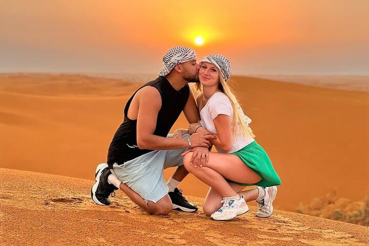 Evening Red Dune Safari in Lahbab — Dune Bashing, Camel Ride & BBQ photo 2