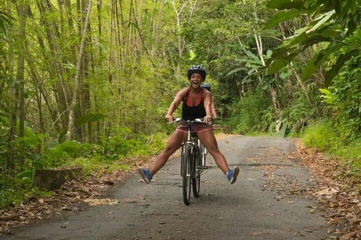 Rainforest Cycling Adventure in St. Lucia — Ride to Errard Waterfall photo 3