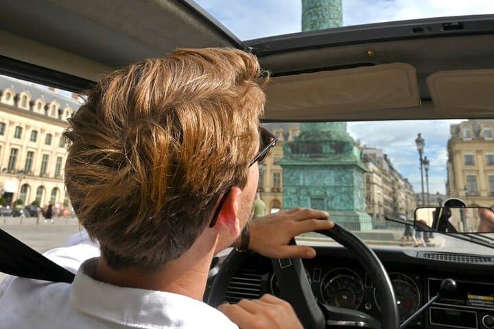 Ride Paris in a Vintage Citroën DS: Private Open-Top City Tour photo 3